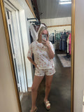 Garden Party Short Set
