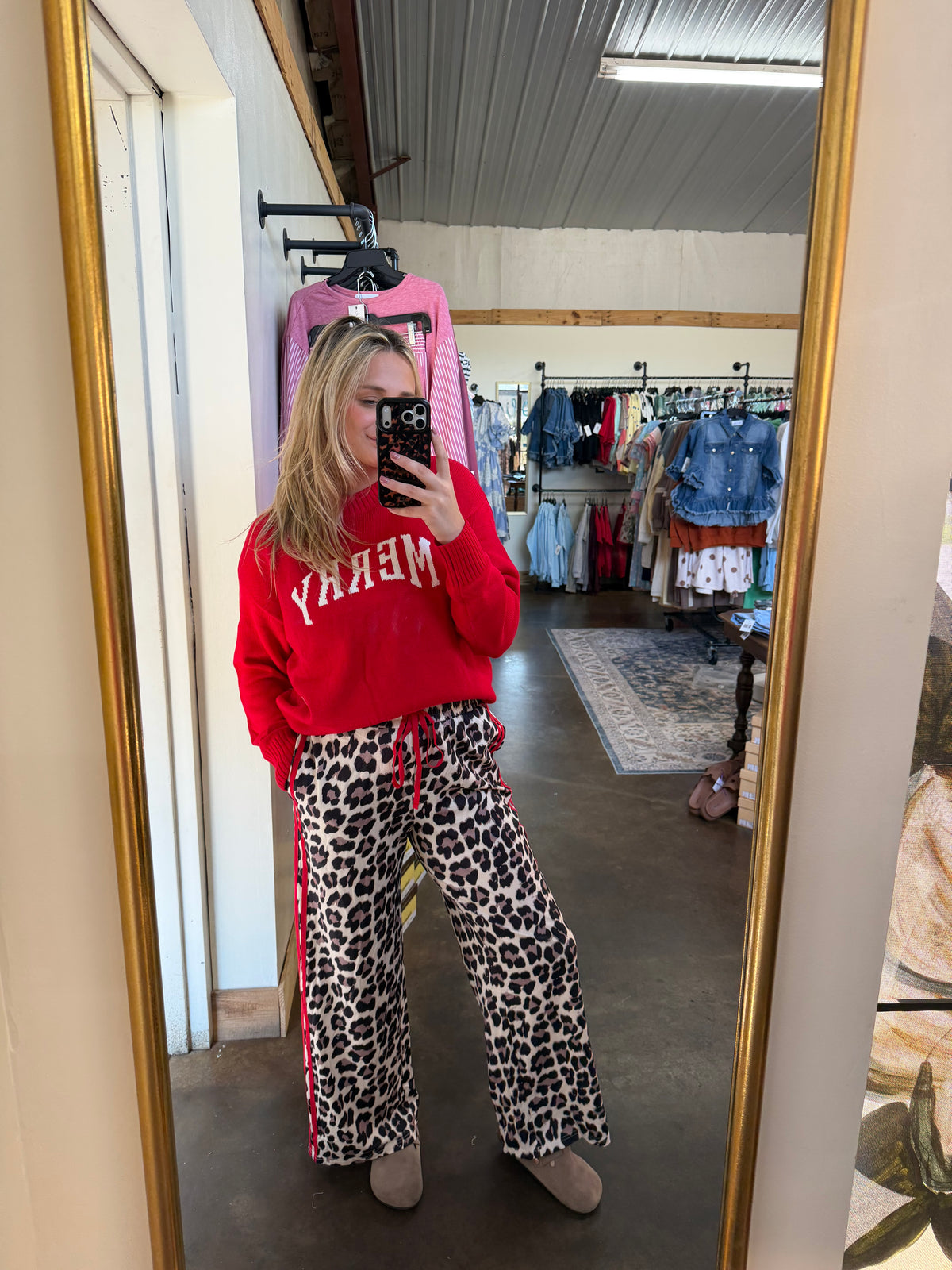 The Remi Leopard Pant