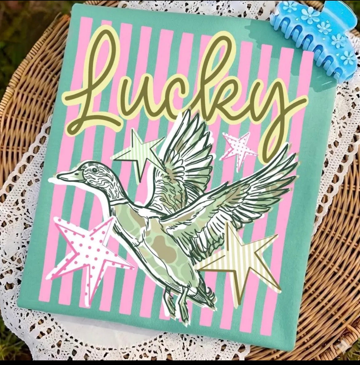 Lucky Duck Graphic Tee