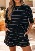 The Harper Stripe Set