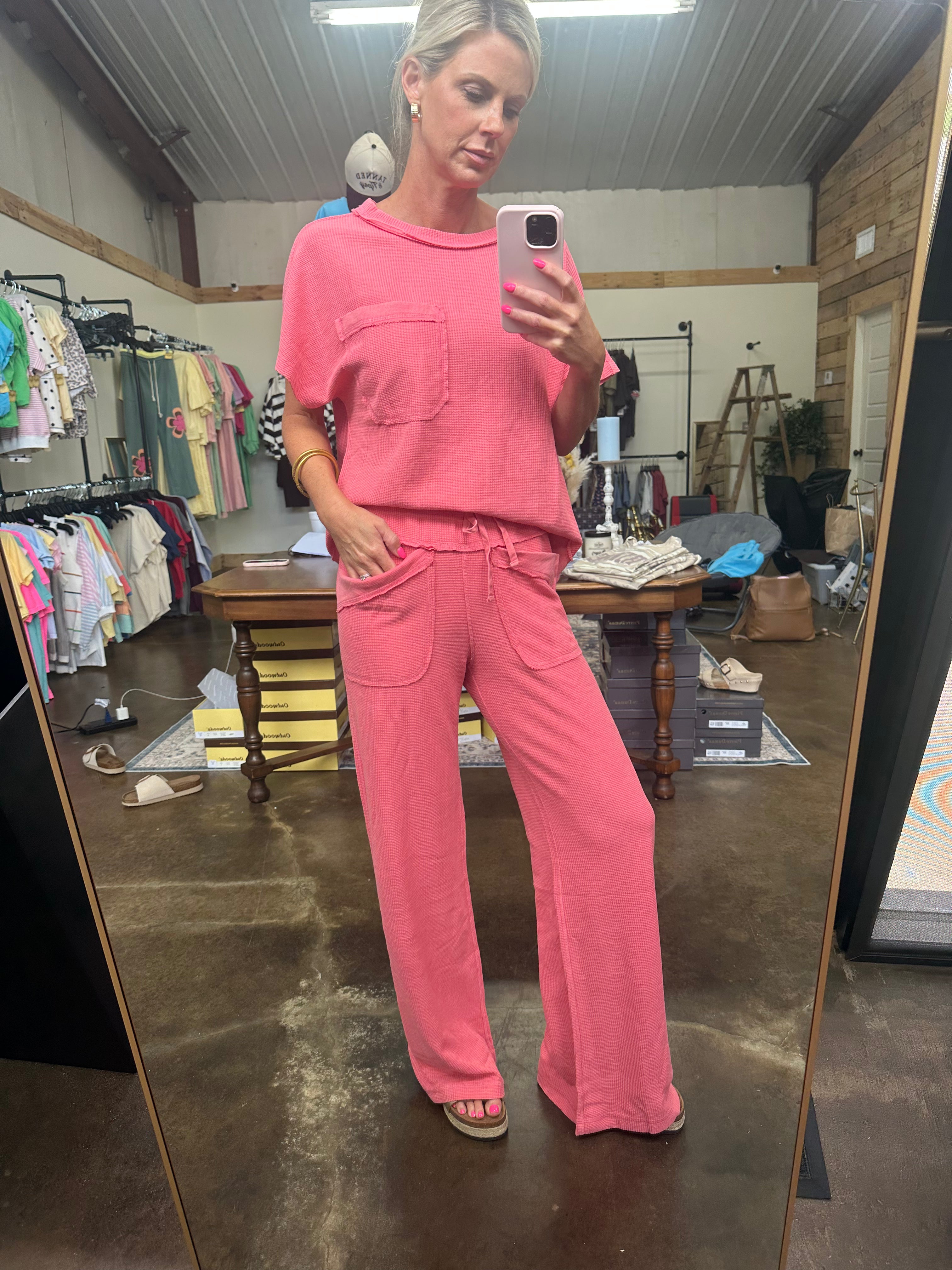 Honey Comb Two Piece Set