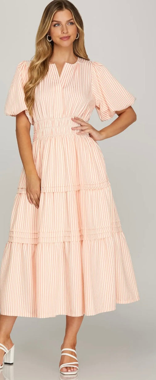 Savannah Stripe Maxi Dress