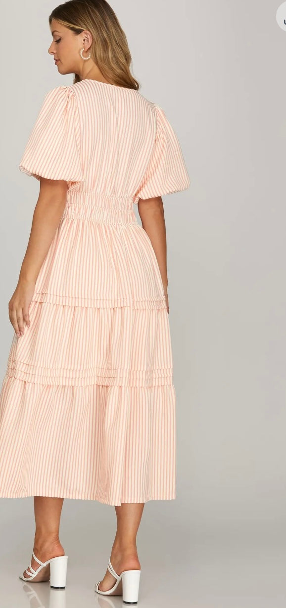 Savannah Stripe Maxi Dress