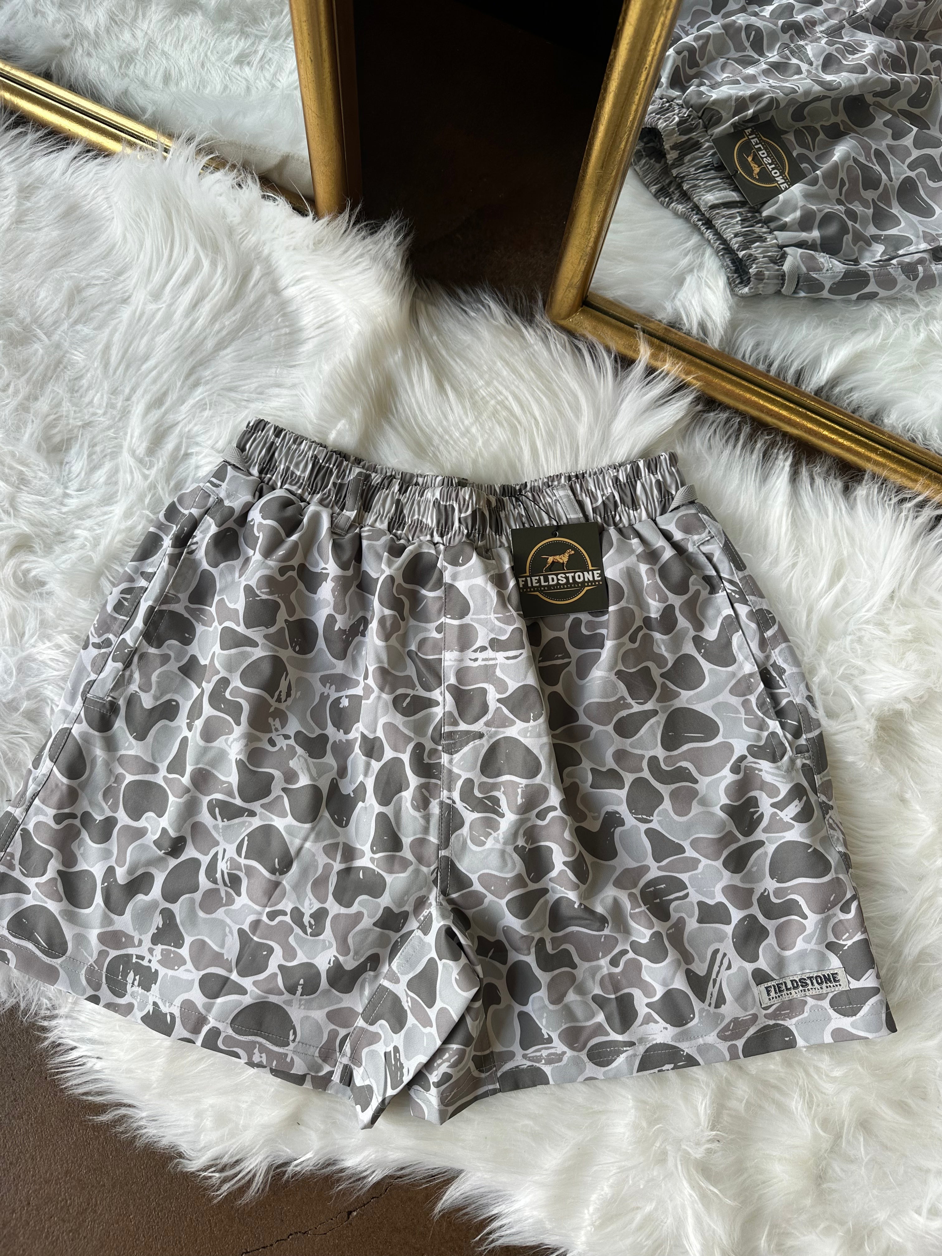 Fieldstone Marsh Camo Shorts