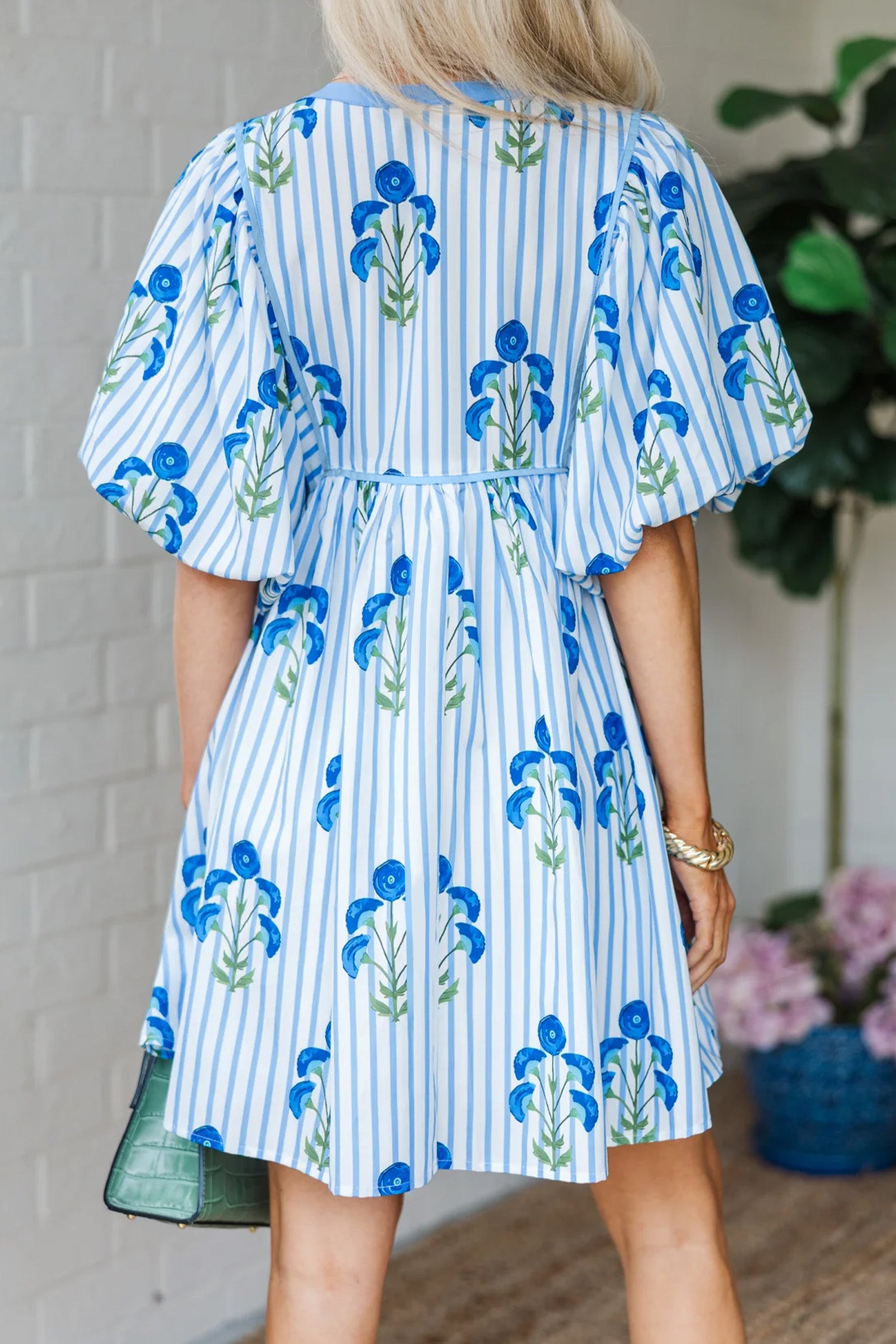Bluebell Breeze Mini Dress