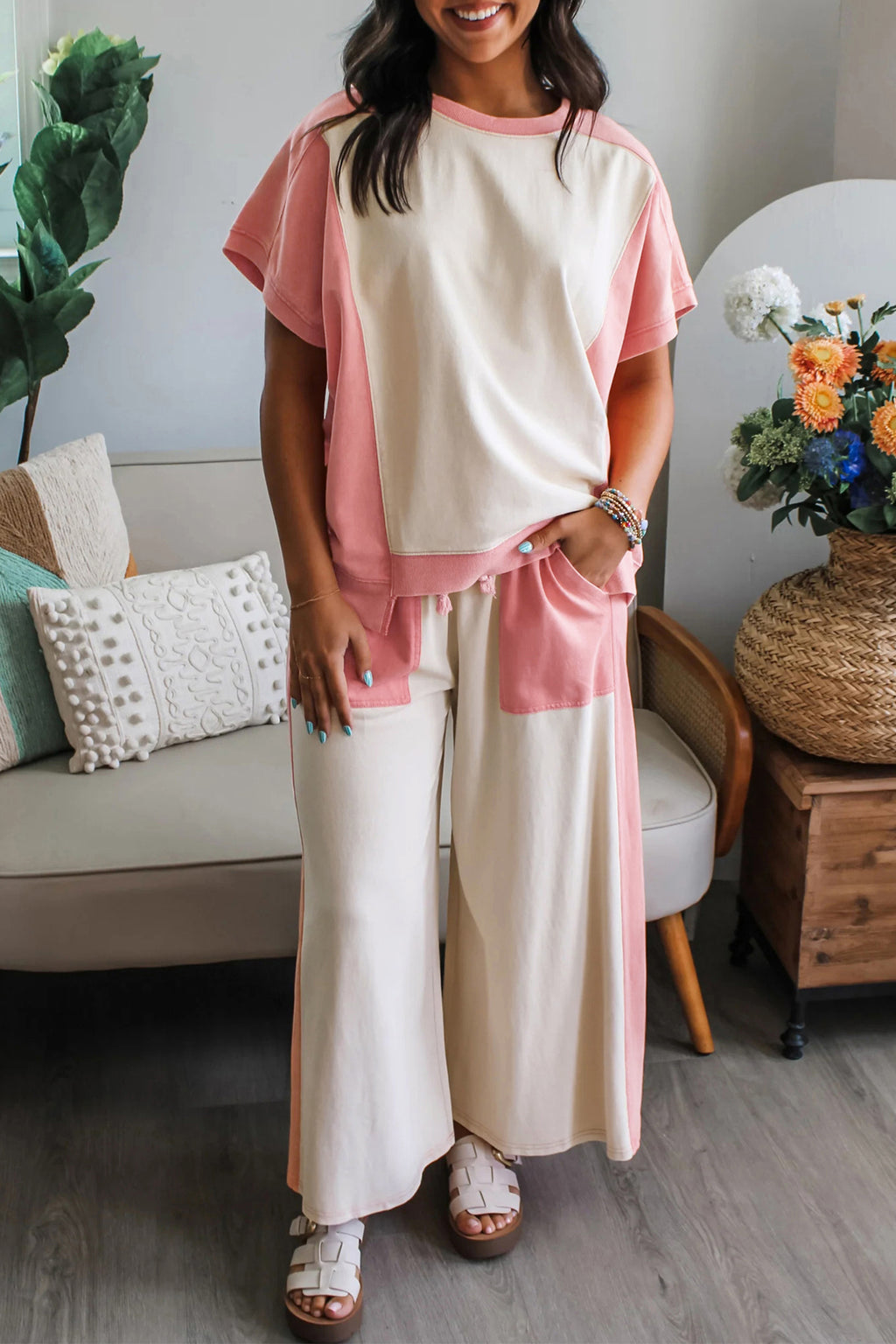 Blush & Cream Comfort Set