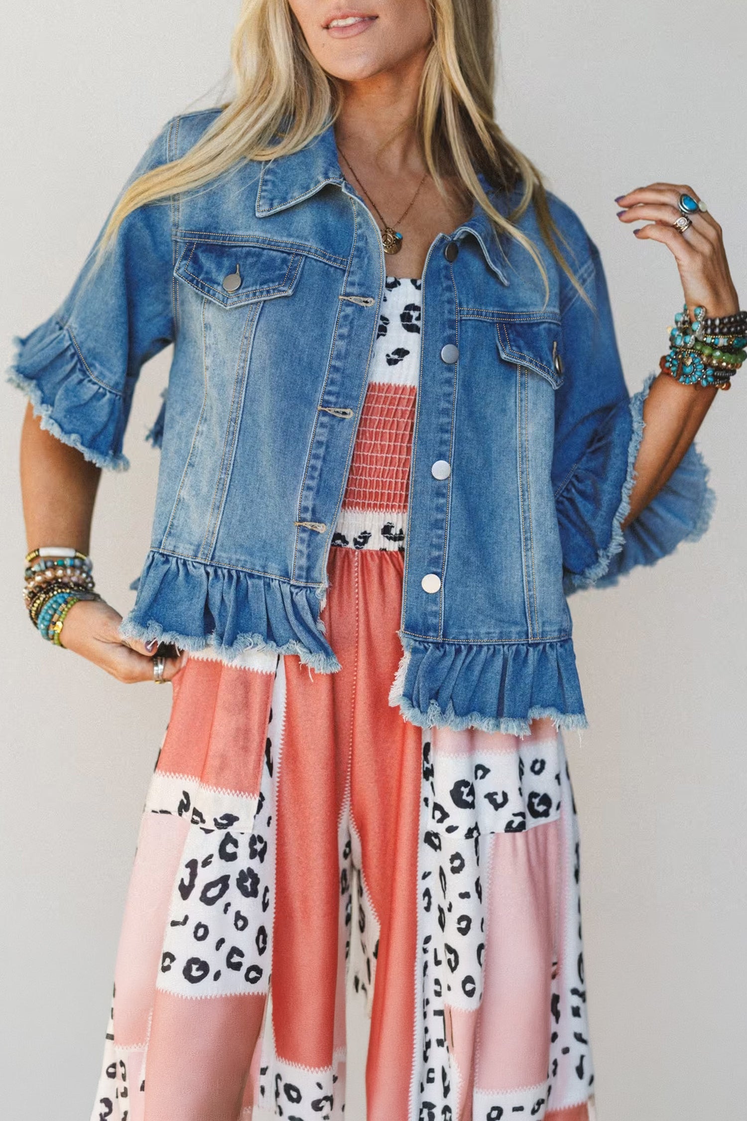 The Magnolia Ruffle Jacket
