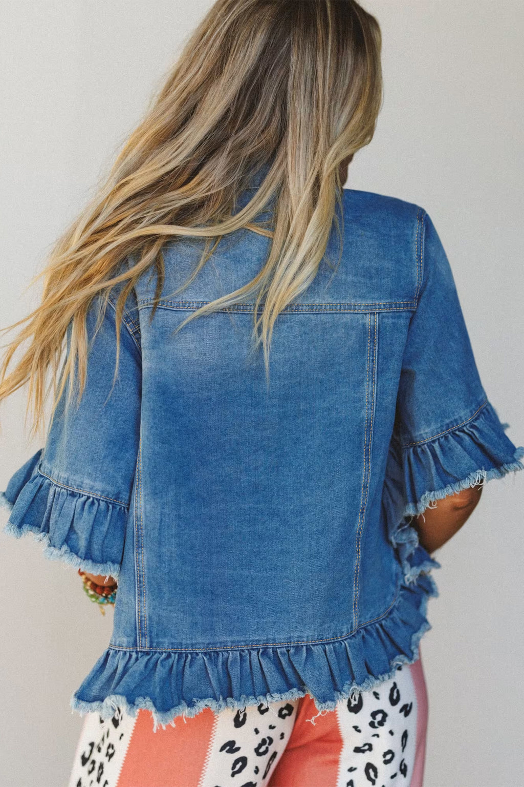 The Magnolia Ruffle Jacket